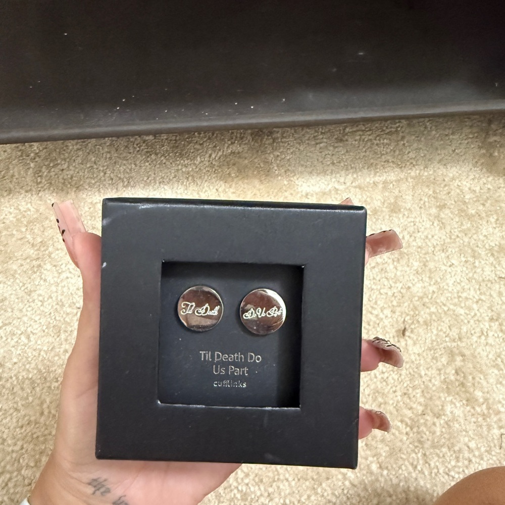 Cufflinks with Engraving